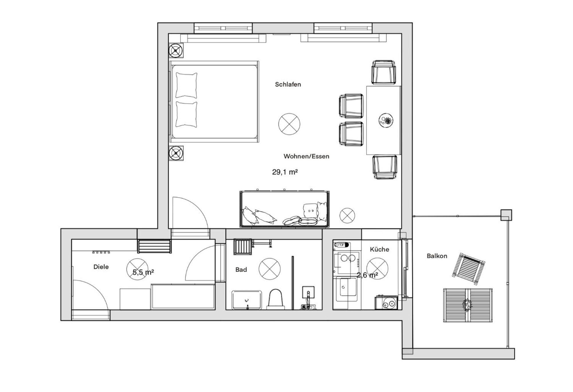 Pineapple Apartments Studio-Apartment Am Zwinger Dresden Exterior foto